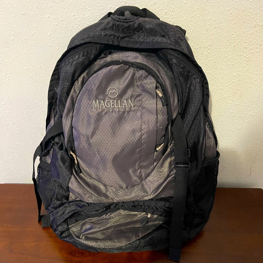 Magellan Outdoors Black Backpack New